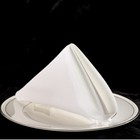 10-300 White 20 x 20  Inch Polyester Napkins Wedding Party Event Catering Usa