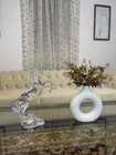 Acrylic Horse Figurine Glass Collection Home Decor Statue