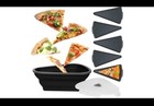 Pizza Storage Container  Reusable Pizza Container Saves Space dishwasher micro