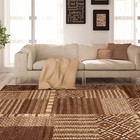 Geometric Patchwork Block Carpet Modern Indoor Runner Rug Or Large Area Rugs