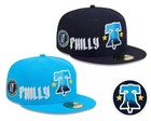 New Philadelphia Phillies Light Blue City Connect 59fifty Fitted Hat - Mlb Gear