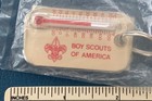 Nos Vintage Boy Scouts Of America Backpack Camp Thermometer Bsa Fob Scouting