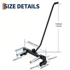 500 Lbs Heavy-duty Tire Dolly  Adjustable Heavy-duty Wheel Moving Cart Tire Tran