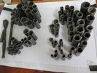 Lot Of 82 Husky Black Chrome Sockets - Sae metric impact standard - 6   12 Point