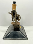 Vintage Casige Toy Sewing Machine Pressed Tin Litho Sew-o-matic
