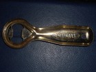 Vintage Labatts Ale Beer Bottle Shaped Opener Metal Advertising 