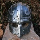 Handcrafted Viking Helmet - Norse Warrior Battle Mask - Medieval Larp