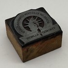 Vintage Printing Letterpress Printers Block Cut Chicago Board Of Election Comnrs