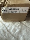 Journee Collection Silver Rhinestone Flats Women   s Size 6 W  Pointed Toe
