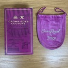 Juicy Couture X Crown Royal Collectors Box And Bedazzled Bag Pink