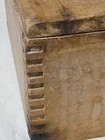 Vintage Primitive Americana Farms Dovetail Wooden Butter Mold B2