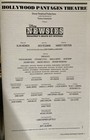 Disney Newsies Playbill Hollywood Pantages Theatre Los Angeles 2015 Dana Deluca