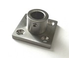 Stainless Steel Round Bar   Tube Holder - Pack Of 2