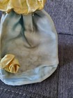 Vintage Porcelain Half Doll Pin Cushion 8  Tall