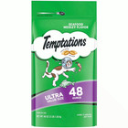 2 Pack Temptations Classic Crunchy And Soft Dry Cat Treats Seafood Medley Flavor