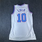 Vtg Champion Lola Bunny  10 Tune Squad Space Jam Basketball Jersey Mens L White