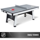 Eastpoint Air Hockey Table - 80-inch  White - Led Scoring   Stadium Sound For Ho