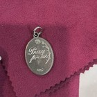 Vintage Italian Catholic St  James Medal Pendant   Patron Saint Of Travelers