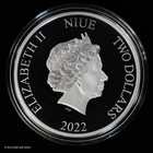 2022 Niue Queen Elizabeth Ii 1926-2022 1 Oz Silver Collectible Coin In Ogp