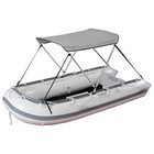 Bris 2-bow Portable Bimini Top Cover Sun Canopy Suit 7 5 To 11ft Inflatable Boat