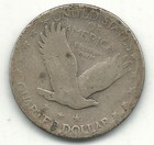 A Very Nice Vintage 1928 S Liberty Standing Silver Quarter-nov261