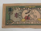 Lucky Bucks Play Money 1930 s Disney Mickey Mouse   Clarabelle 