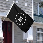 3ply Double Sided - Enclave E American Flag Banner For Premium Heavy Duty Dur   