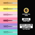 Sakura Gelly Roll Shimmer Gel Ink Pen  1 Count  pack Of 6   Assorted Colors