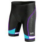 Tyr Women Competitor Triathlon Bicycle Short 8  Compression Black Size Xs -  75