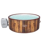 Bestway Helsinki Saluspa 5-7 Person Inflatable Hot Tub W  180 Airjets  Brown