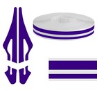 Car Pinstripe Tape  Car Vinyl Body Waistline Decal  Car Trim Stripe Tape Purple