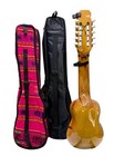 Bolivian Charango Ideal For Advanced Musicians 2 Cases  Joyo Tuner  Guitar Capo 