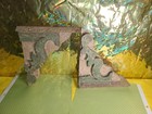 Vintage Style Large Wood Grandma s Gingerbread Shabby Porch Corbel Brackets Pair
