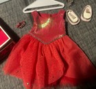 American Girl Doll Isabelle s Sparkle Dress Outfit Goty Complete Set W   Box Euc
