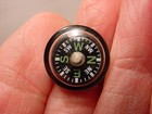 Vintage Miniature Cracker Jack   Penny Toy Compass 9 16 