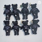 Salvino   s Bammers Mlb Beanbag Plush Bears Lot Of 8 W  Tags 1998 Vintage