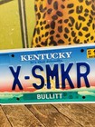 2012 Kentucky X-smkr Custom Vanity License Plate Sign Ex Smoker Bullitt Funny