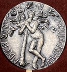1956  Austria  200th Birthday Of Amadeus Mozart Silver 1  75 Troy Oz Medal