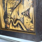 Geschutzi Mid Century Germany Black Forest Hand Carved Table Top Only