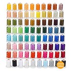 Polyester Embroidery Thread 80 Spools Embroidery Machine Thread 500m 550y Each