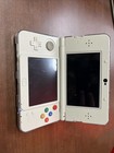 Nintendo New 3ds Super Mario Edition Handheld System White W charger And Stylus