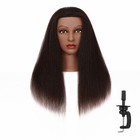 Mannequin Head 16 -18  100  Real Hair Hairdresser Cosmetology Mannequin Manik   