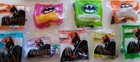 Batman mcdonald   s  2 Happy Meal Bags And 9 Happy Meal Toys - Mint Condition  