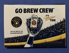 2026 Milwaukee Brewers Schedule        Mlb Baseball Sked Blue Crew Beer Version     