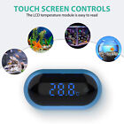  Lcd Aquarium Digital Thermometer For Fish Tank Temperature Gauge Touch Screen