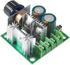 2pcs 12v-40v 10a Pwm Dc Motor Speed Control Switch Controller Voltage Regulator