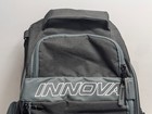 Innova Adventure Pack Disc Golf Backpack Bag Gray Black Holds 25  Discs