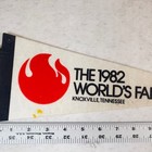 1982 World s Fair Knoxville Tennessee Vintage Felt Pennant Exposition 