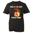 Personalised Roblox Red Nose Day T-shirt  2025 Adults Comic Relief Tee Top