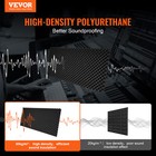 Vevor Acoustic Foam Panels 4 Pack 48 X 24 X 2 In For Studio Wall And Ceiling